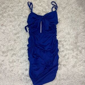 Blue Mini Dress